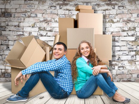 Packing materials and boxes prepared for removals in Chelsea