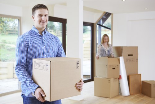 Urgent Chelsea relocation service with movers and transport van ready to go