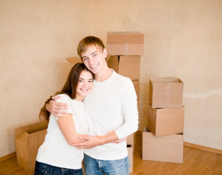 Packed household items ready for careful removals support
