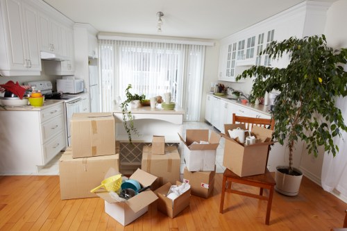 Professional Chelsea moving van ready for flexible local service