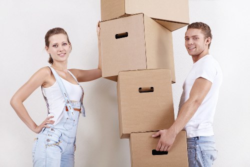 Local transfer station handling sorted cardboard, timber, and mixed recyclable items